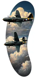 Lancaster Bomber tattoo design idea