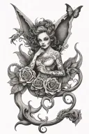 lillith tattoo design idea