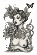 lillith tattoo design idea