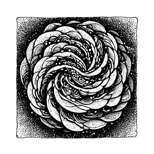 pict swirls tattoo design idea