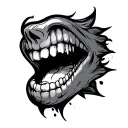 Bite Mark tattoo design idea