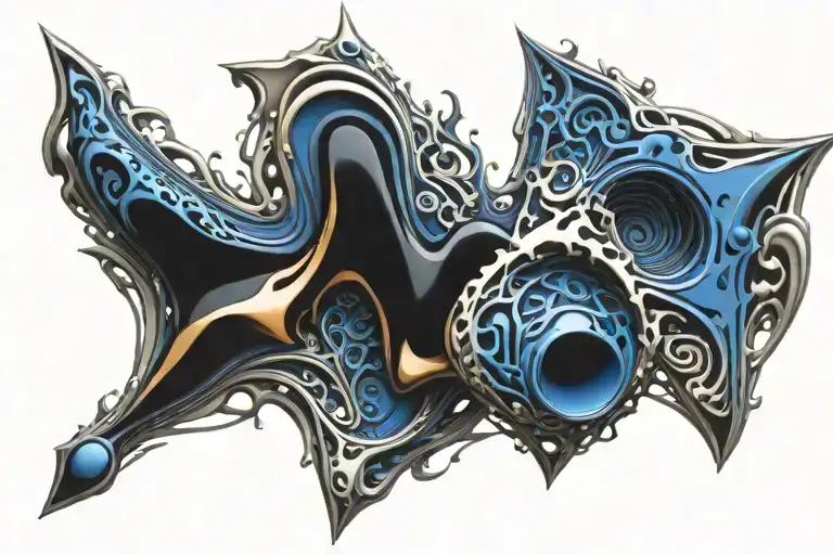 tridev tattoo design idea