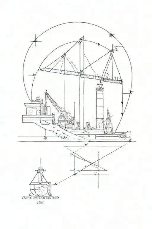 civil engineer tattoo design idea