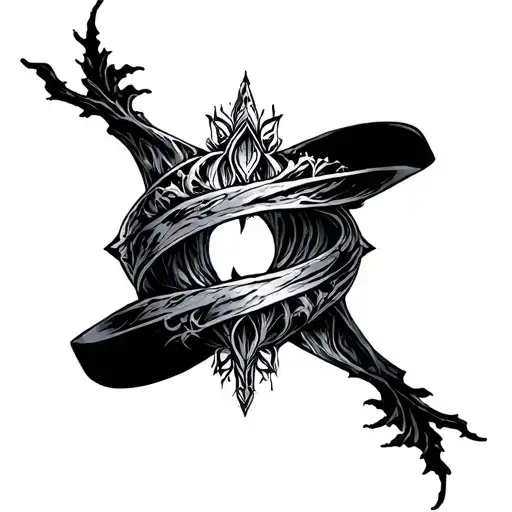 malenia elden ring full sleeve tattoo design idea