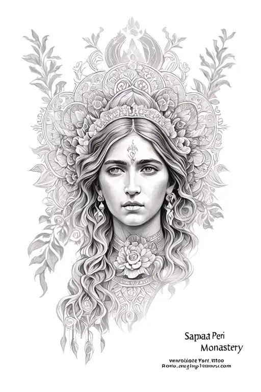 Sapanta Peri Monastery tattoo design idea