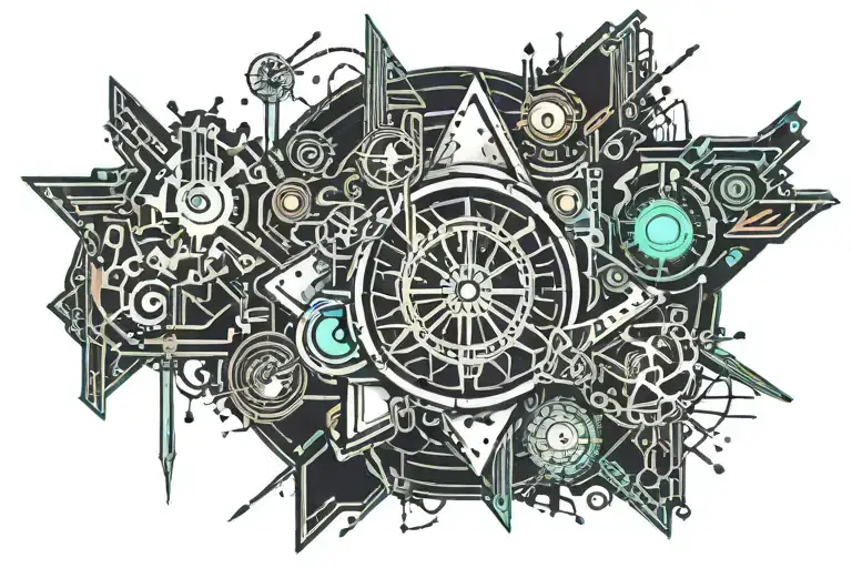 juice wrld 999 tattoo design idea