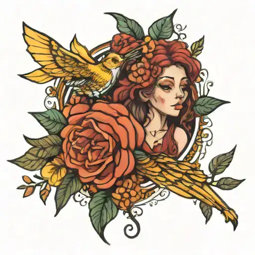 Isabelle and Willow tattoo design idea