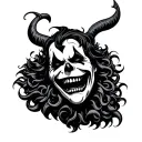 Juggalo tattoo design idea