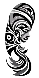 African Tribal tattoo tattoo design idea