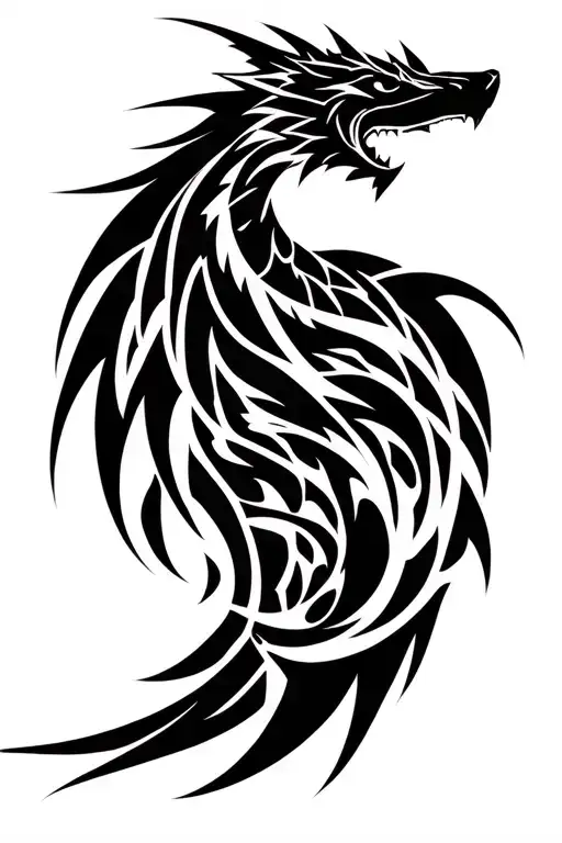 Dacian Draco tattoo design idea