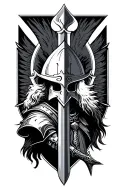 knights Templar tattoo design idea