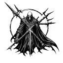 mark of the slayer doom tattoo design idea