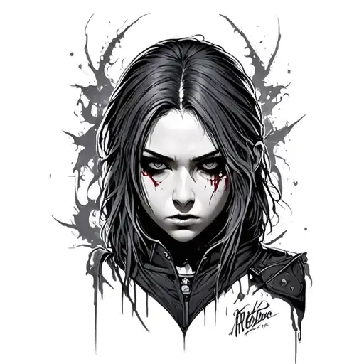 Resident Evil 4 tattoo design idea