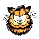 Garfield tattoo design idea