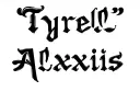 "Tyrell 
Alexis " tattoo design idea