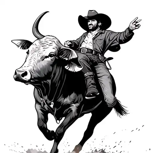 67+ Cowboy Riding Bull Tattoo Ideas in 2026 - BlackInk AI