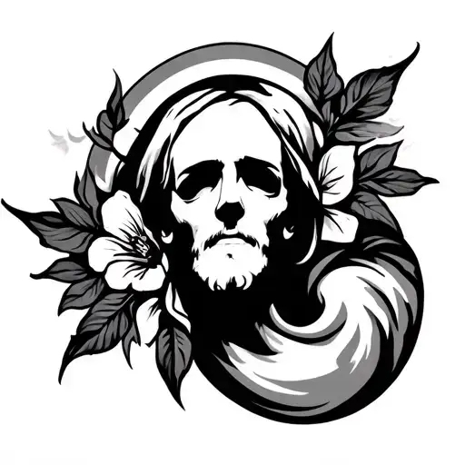 religious tattoo design idea