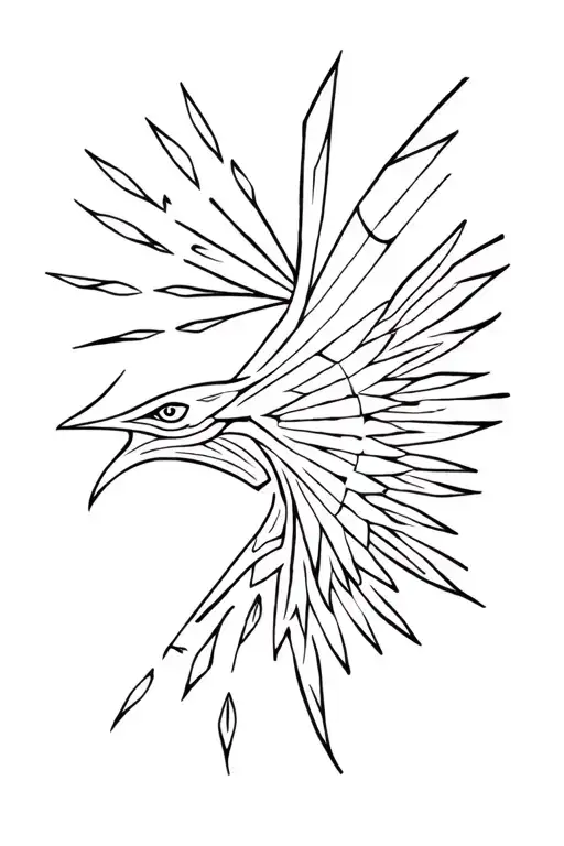 shaman, thunderbird, native american symbols incorporated into the design tattoo design idea