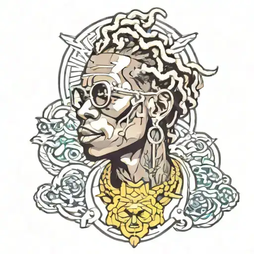 Young Thug tattoo design idea