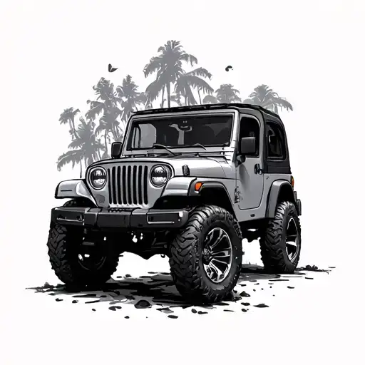 jeep tatoo tattoo design idea