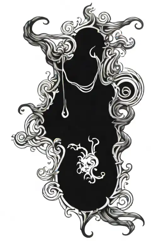 lost soul tattoo design idea