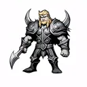 cute Thor  tattoo design idea