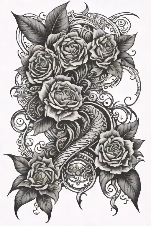half sleeve tattoo design inspired tattoo design idea