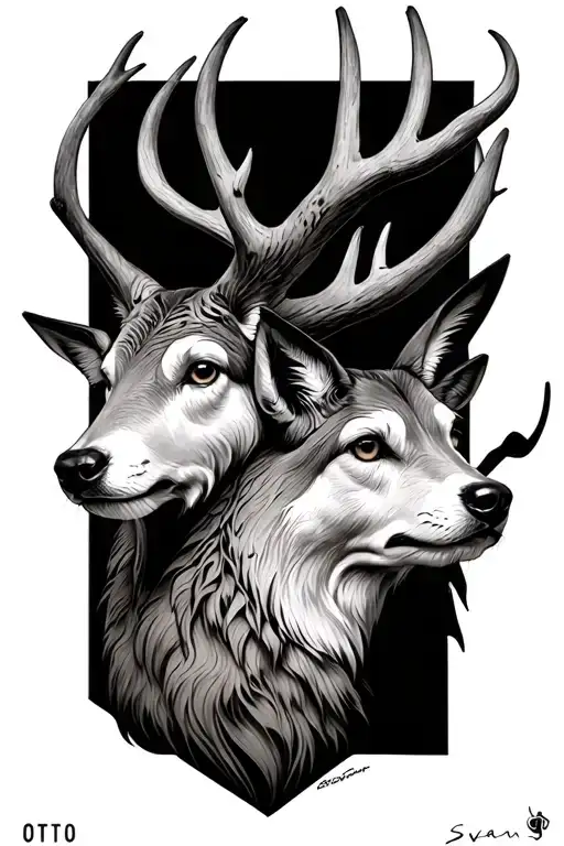 Otto & Sven tattoo design idea