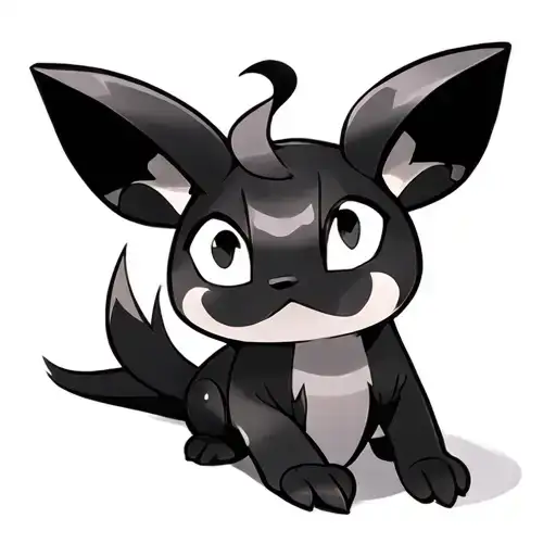 Umbreon tattoo design idea