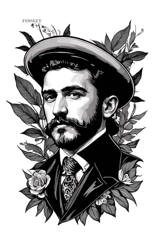 FERNET BRANCO FERNANDO tattoo design idea