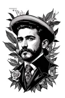 FERNET BRANCO FERNANDO tattoo design idea