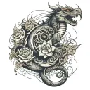 FORTUNE HELPS THE STRONG tattoo design idea