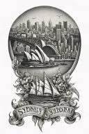 Sydney Australia tattoo design idea
