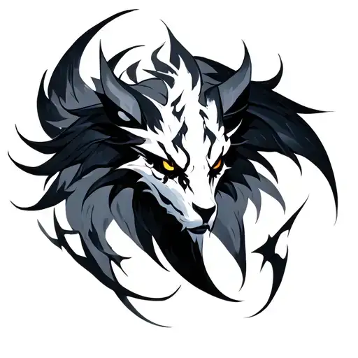 kindred league of legends tattoo design idea