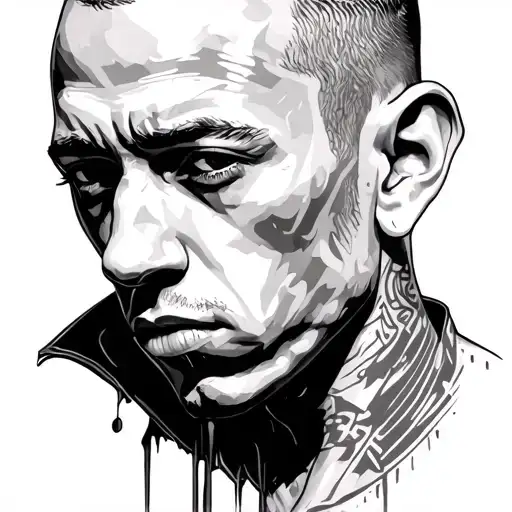 Chester Bennington tattoo design idea