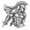 Spartans tattoo design idea