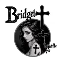 the word "Bridgette" with crosses on the forearm tattoo tattoo design idea