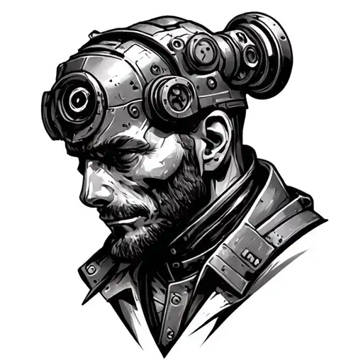 Machinist tattoo design idea