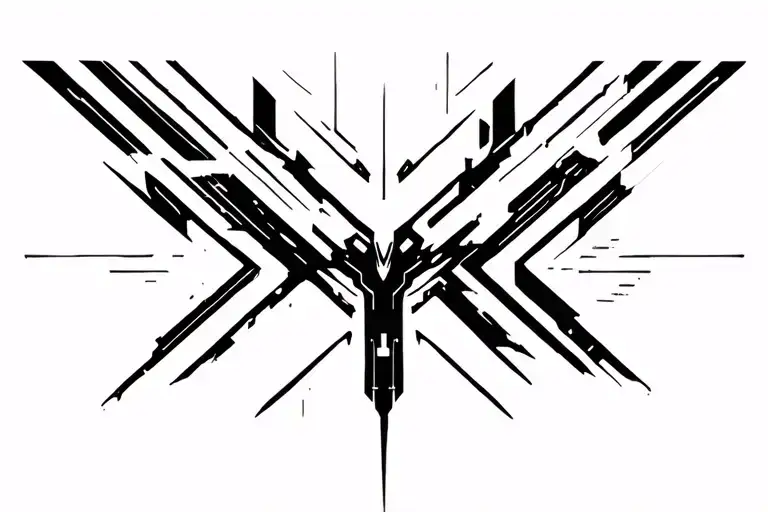 Destiny video game tattoo design idea