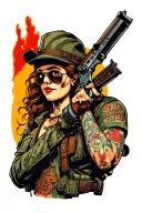 fallout new vegas tattoo design idea