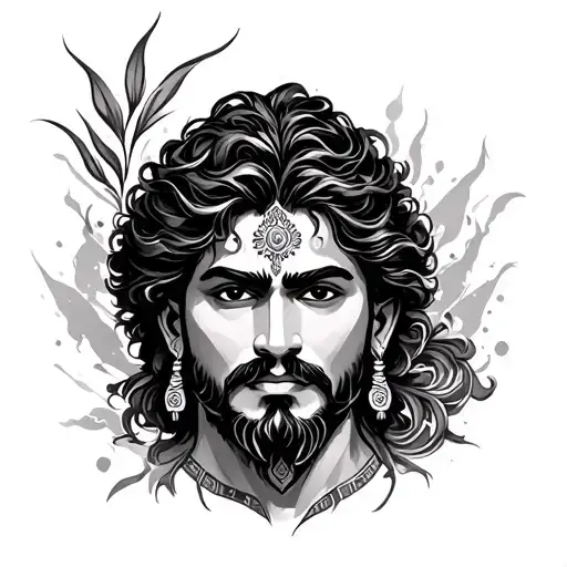 Arjun tattoo design idea