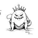 King Boo tattoo design idea