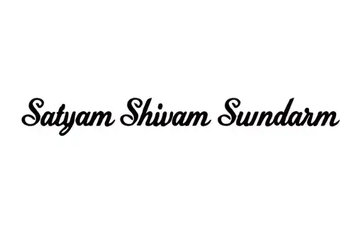 "Satyam Shivam Sundaram" tattoo design idea