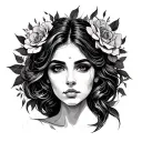 Alma tattoo design idea