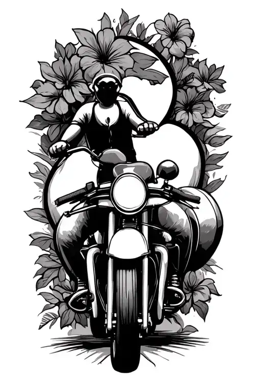 tattoo ivolving my mom whos nickname is "tweety bird" and my dad who likes bikes and my brother who is an antropologist  tattoo design idea