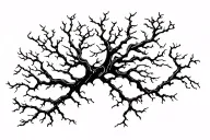 poison tree tattoo design idea