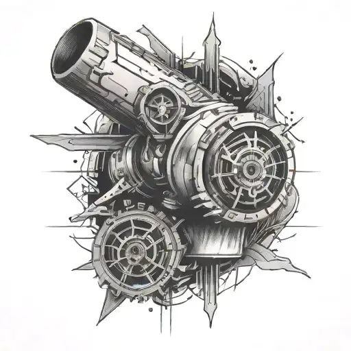 saw movie sleeve arm tattoo tattoo design idea