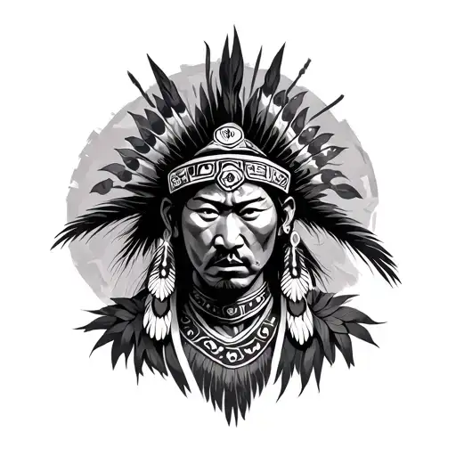 Hmong Shaman tattoo design idea
