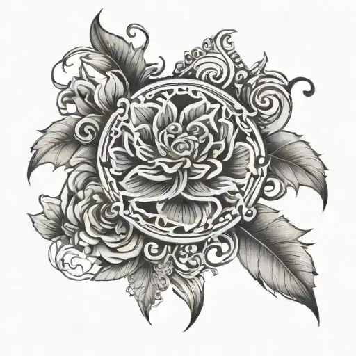 app name written tattoo design idea