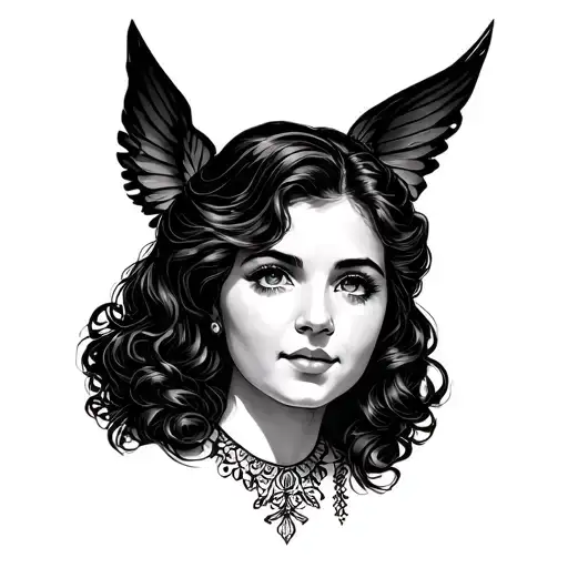 Ethel Cain preachers daughter  tattoo design idea